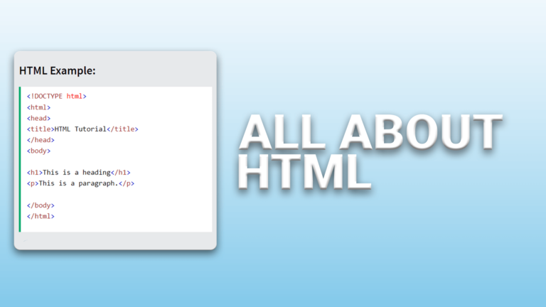 HTML Element Reference – By Category